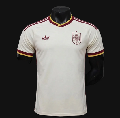 white adidas Spain 2026 Away Jersey