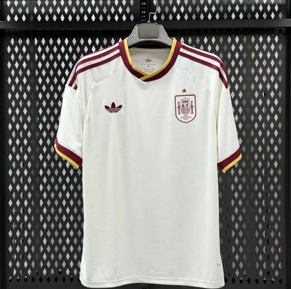 white adidas Spain 2026 Away Jersey